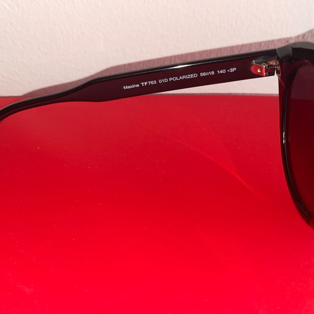 Tom Ford Maxine FT0763 01D Round Polarized Sunglasses. New. - Picture 4 of 4